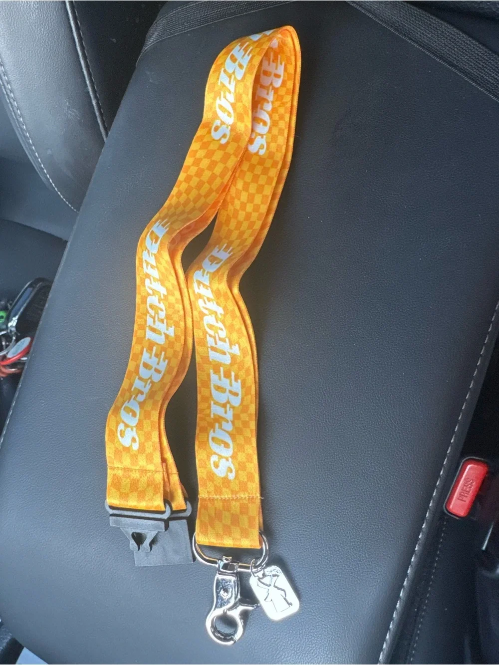 Dutch Bros Yellow Lightning Bolt Rebel Pin and Yellow Lanyard JUNE 25 2026